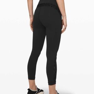 Lululemon Wunder Under Hi-Rise 21” Flocked Everlux